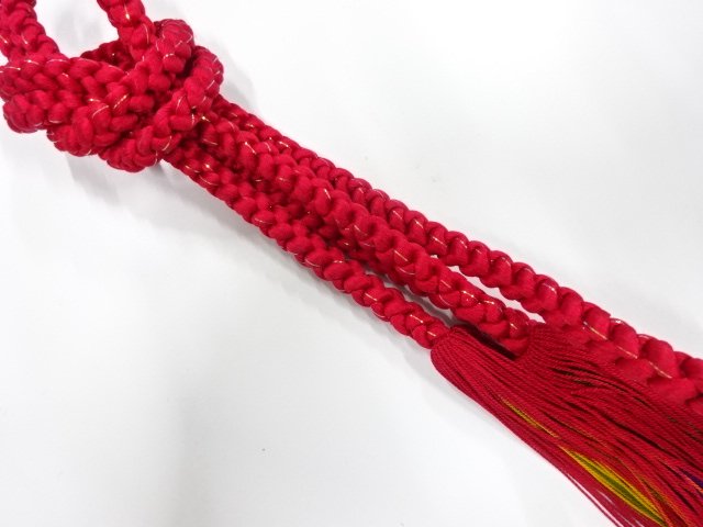 正絹　手組帯締め